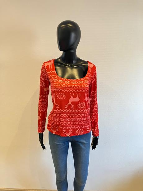 Dámske tričko so zimným motívom (uni), l / m / xl