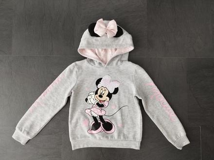 Mikinka minnie 5-6r., primark,116