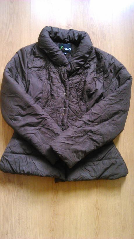 Hnedá dámska zimná bundička, m