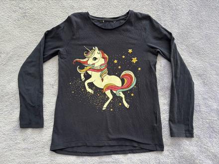 Tričko jednorožec 134, h&m,134