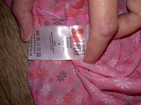 Bavlnene kvetinkove tricko/šaty 110 top stav, just play,110