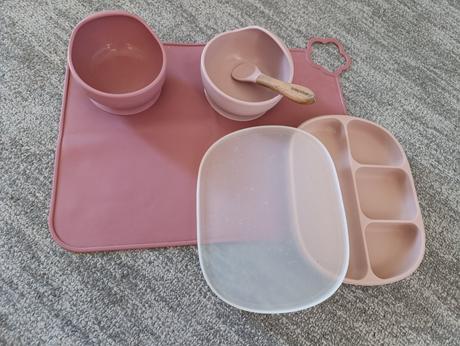 Detský silikónový riad, 