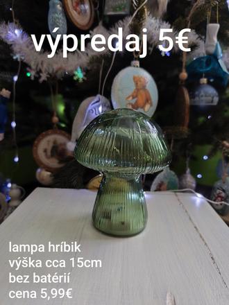 Svetelná lampa hríbik, 
