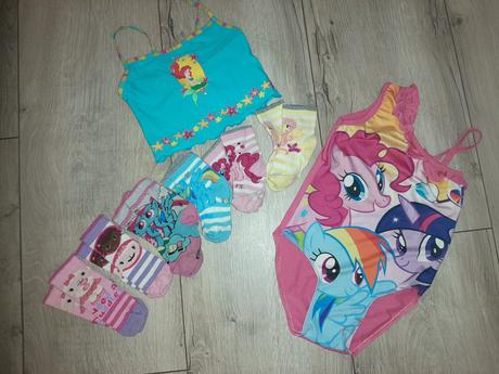 Balíček plavky, ponožky, 104–116