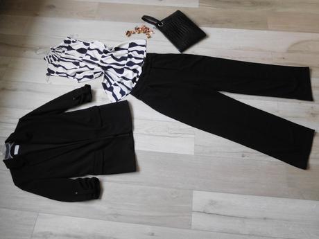 Reserved-blúzka sako nohavice 36v,+ kabelka,, reserved,36