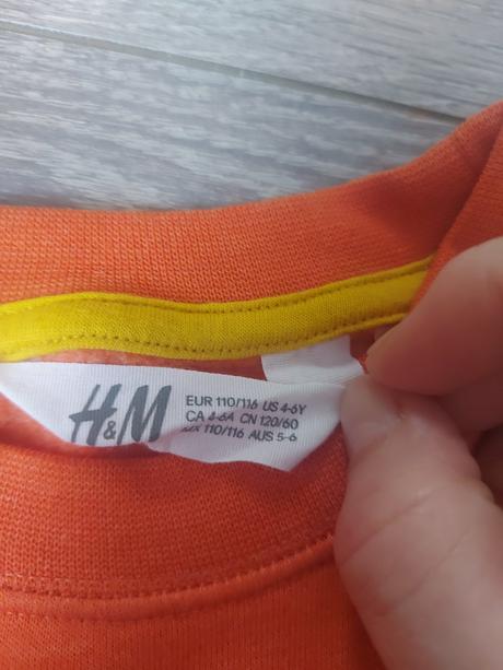 1x oblecena mikina the lion king, h&m,110