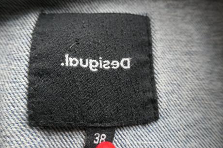 Desigual original nadherna,vysivana riflovka 38, desigual,38