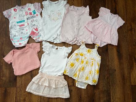 Mix letného oblečenia h&m, next, f&f, 68–80
