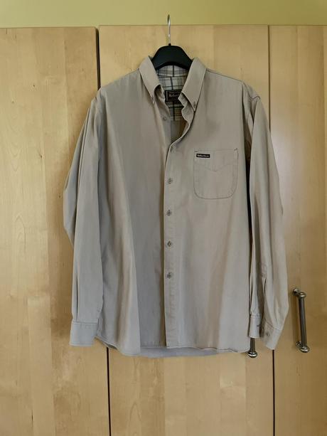 Pánska teplá bledohnedá košela č.xxl, xxl