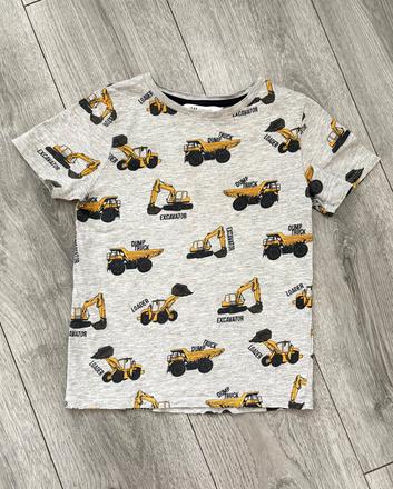 Dopravné tričko veľ. 122, h&m,122