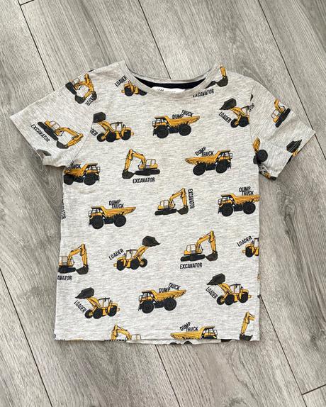 Dopravné tričko veľ. 122, h&m,122