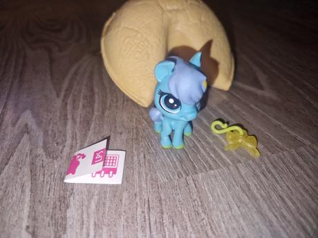 Lps kon lucky pets fortune cookie, 