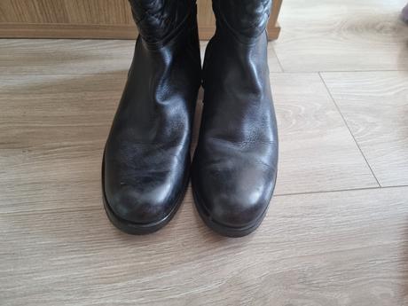 Cizmy talianske kozene 37, 37