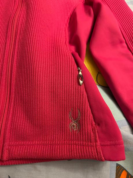 Mikina spyder 158 xs ružová, xs