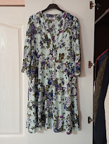 Kvetované šaty, bonprix,36