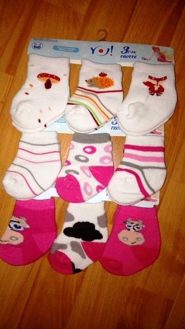 Trojpack frote ponozticky pre najmensich , 17 / 18 / 19 / 20