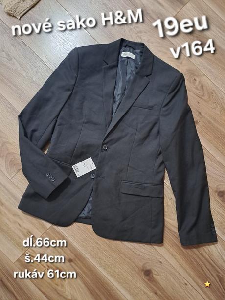 Nové sako h&m, h&m,164