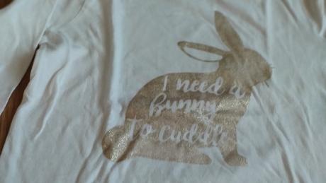 Tričko so zajačikom, 128