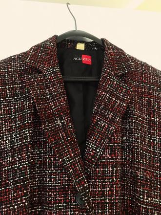 Luxusné buklé sako, xl