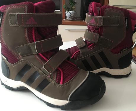 Členkové turistické odolné gore-tex adidas, adidas,34