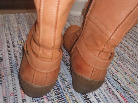 Kožené čižmy 37, 37