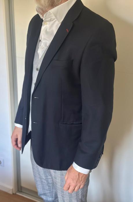 Pánske vlnené sako otto berg fashion veľkosť 56, otto,xxl