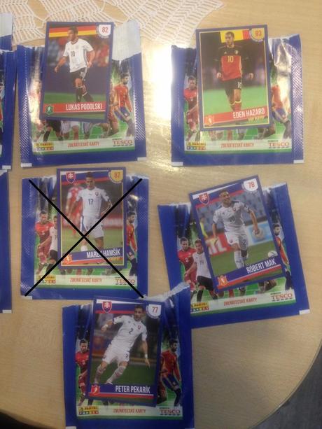 Futbalove zberatelske kartičky,