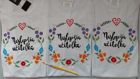 Maľované tričko, l / m / s / xl / xxl
