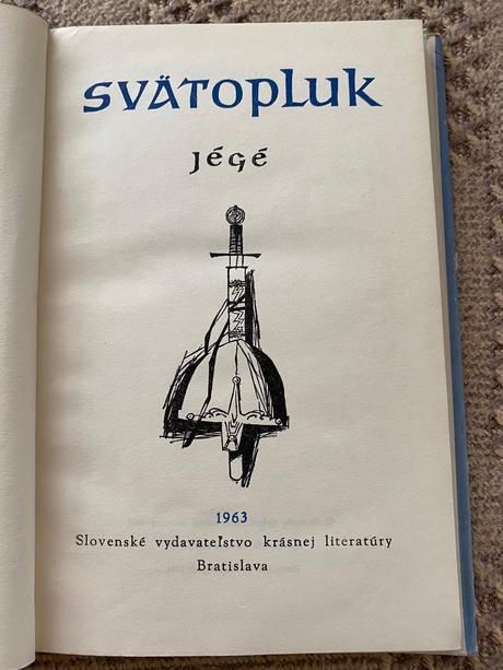 Stará kniha svätopluk ladislav nádaši jége 1963,