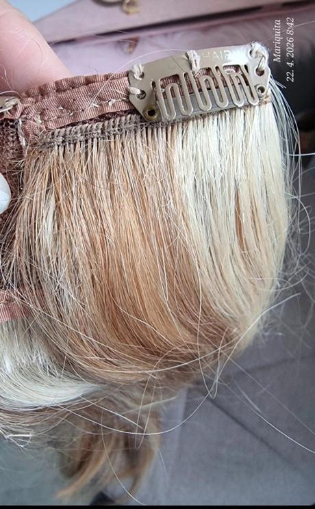 Clip in rychlopas ludske vlasy,