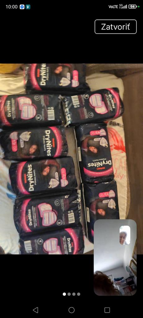 Nočné plienky, huggies