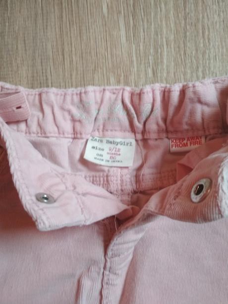 Nohavice zara veľ 80, zara,80
