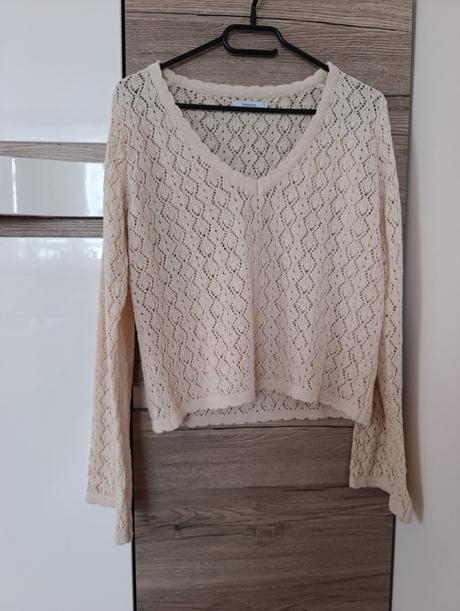 Ažúrový sveter, reserved,m