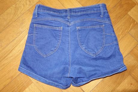 Džínsové šortky s vysokým pásom, tally weijl,34