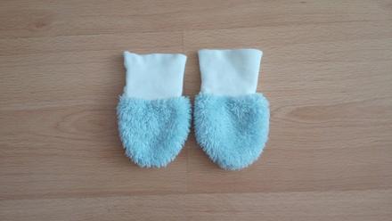 Huňaté rukavičky, richelieu,86