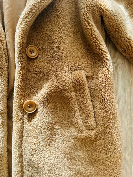 Krásny teddy kabát značky green apple,