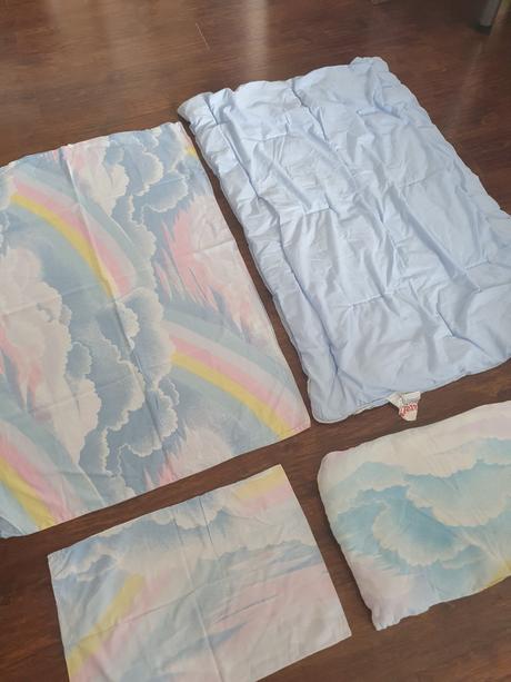 Paplónik a vankúšik plus retro obliečky, šírka (cm): 60,dĺžka (cm): 110