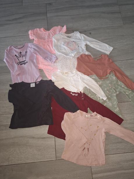 Oblečenie pre dievčatko, 68–80