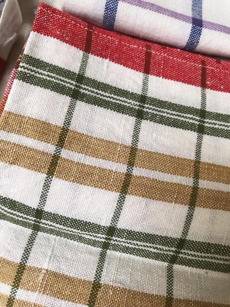 Bavlneno ľanové utierky 8 ks, 