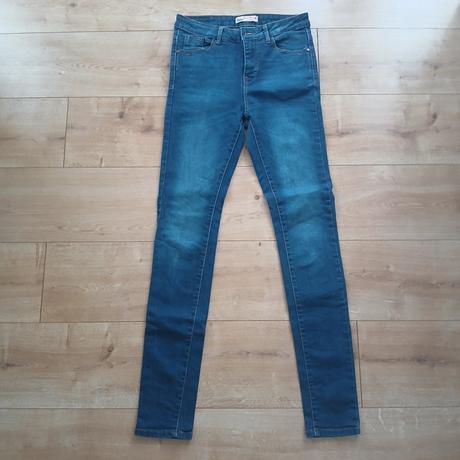 Elastické slim rifle s vysokým pásom, c&a,s