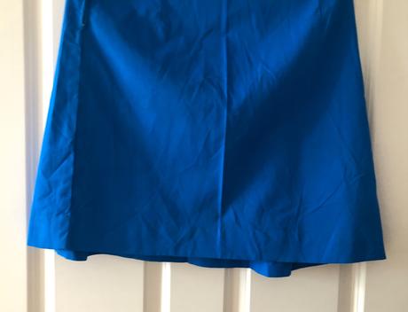 Kráľovsky modrá sukňa s opaskom, m/38, m
