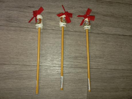 Holandský veterný mlyn do záhrady, do kvetináča, 