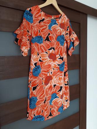 Kvetované šaty, dorothy perkins,36