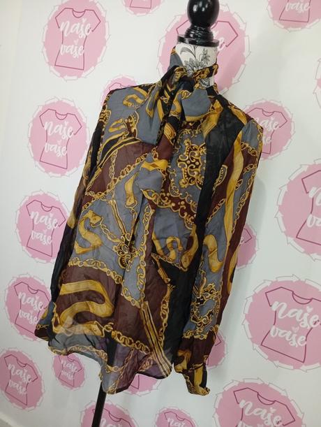 100 percent hodvábna blúzka, m