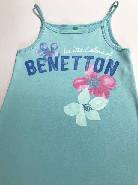 Šatky benetton 6-7 rokov, benetton,116