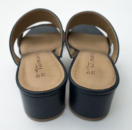 Kožené tamaris šlapky 39, tamaris,39