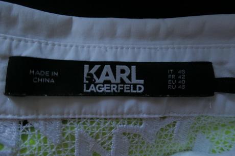 Karl lagerfeld excluziv luxusna monogram top m-xl, l