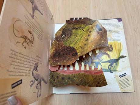 Kniha dinosaury 3d,