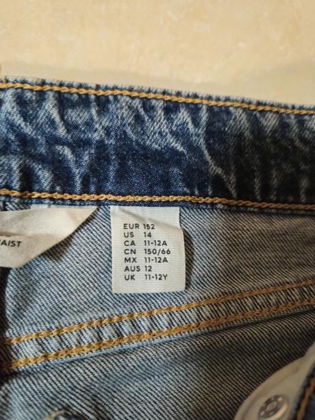 Dievčenské rifle, h&m,152