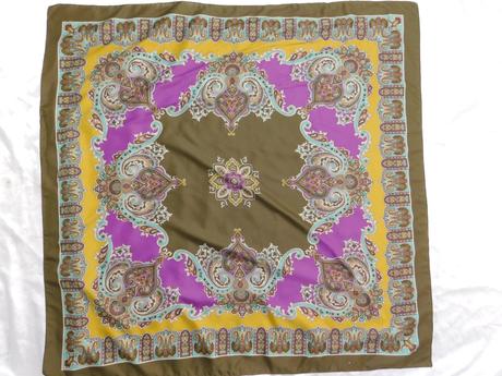 Kvalitná luxusna elegantná šatka, xl